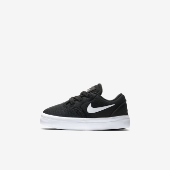 Nike SB Check Canvas - Sneakers - Sort/Hvide | DK-99339
